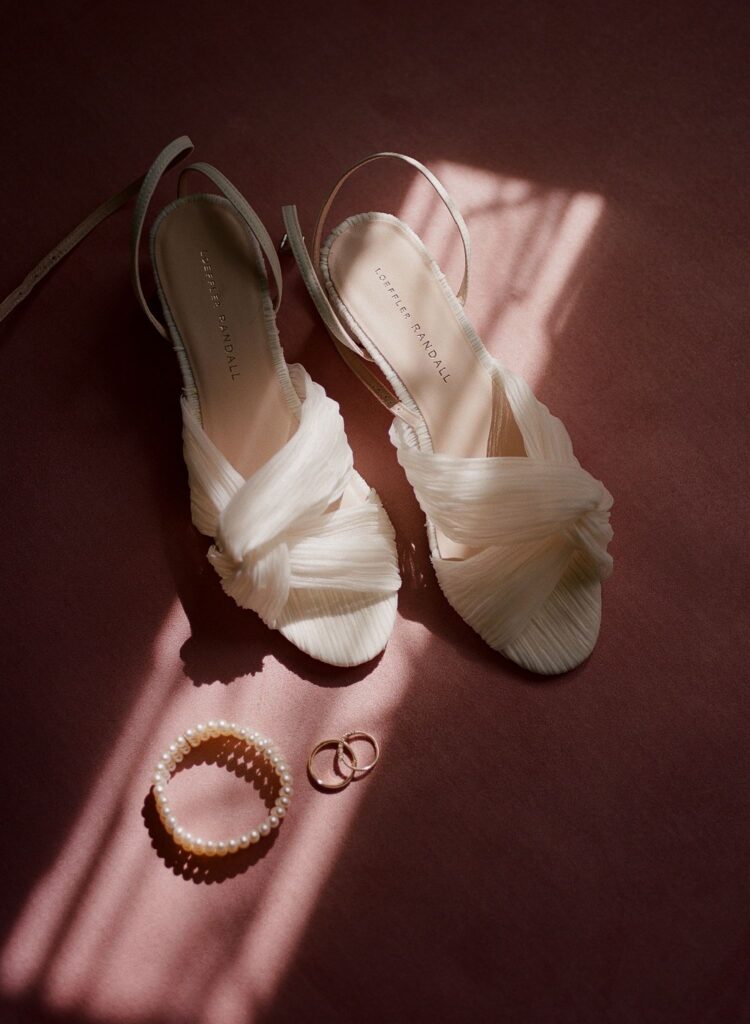 loeffler randall wedding shoes detail