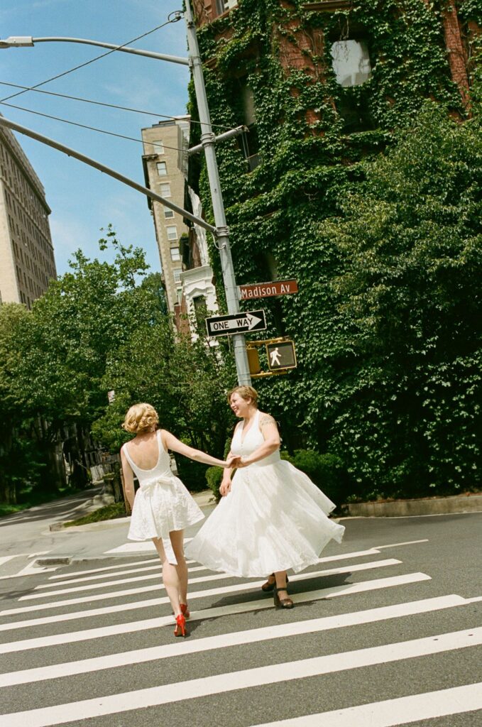 nyc upper east side engagements on film